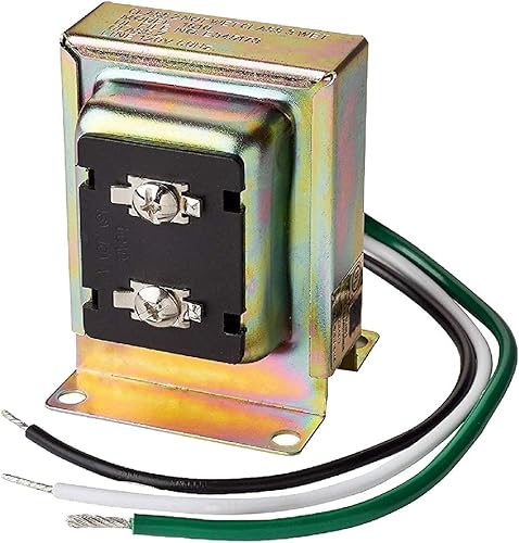 Newhouse Hardware 40TR 24 Volt 40 VA Kabelgebundener Türklingeltransformator für die Stromversorgung mehrerer intelligenter Türklingeln und Thermostate, Gold - Cheap-Us