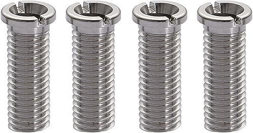 VZU 4 Stücke Hohlschraube Spüle, 35mm Edelstahl Abflusssiebschraube Hohlschraube, Hohlschraube m12, für Ventilabläufe mit 1.5 inch und 3.5 inch, Zubehör für Küchenspülen Siebkorbventil Ablaufventil - Cheap-Us
