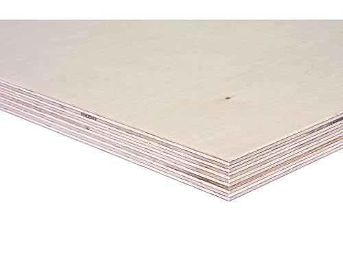 WHM Werkstatt Haus & mehr 21mm Multiplexplatte Birke Zuschnitt Sperrholz Möbelbau Platten 10cm bis 120cm (35x60cm) - Cheap-Us