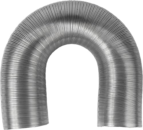 Vent Systems Flexibles Rund Aluminiumrohr DN 80 mm x 1.5 m lange Aluminiumschlauch, Flexibler Schlauch, Abluftschlauch für Heizung und Kühlung Klimaanlagen, Trockner, Abluftventilator - Cheap-Us