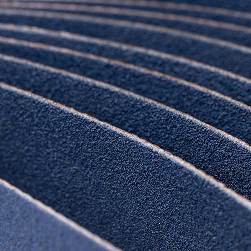 Woltersberger® Schleifbänder 10 Stück | Größe 100x560mm | Körnung P120 | Gewebe-Schleifband Bandschleifpapier Bandschleifer zum Schleifen, Feilen, Schärfen und Entrosten - Cheap-Us