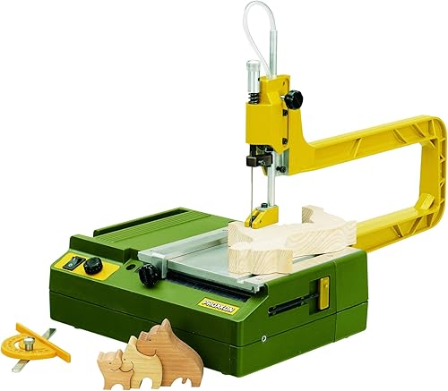 Proxxon 27088 Dekupiersäge DS 230/E (Elektro Laubsäge; 85 W; inkl. Sägeblätter; Arbeitsplatte 160 x 160 mm) - Cheap-Us