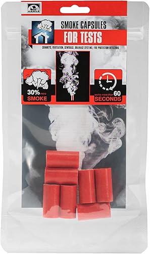 HANSA Rauchpellets für Schornstein/Kanalisation/Lüftungstests, 6 Stück (15m/3) - Cheap-Us