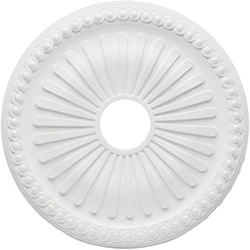 Westinghouse Lighting 51 cm Polyurethan Medallion 7775240, Weiß - Cheap-Us