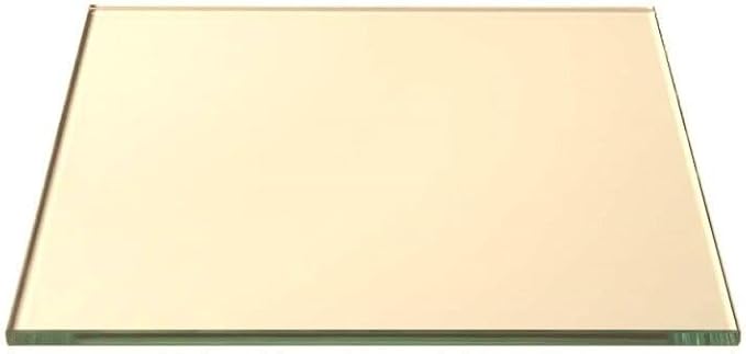 Kaminglas 31x24.5cm Ofenglas Glas für den Kamin Backofen-Glas Hitzebeständiges Glas 4 mm Starkes Glas Beidseitig poliertes Glas Sichtscheibe für Fireplace Temperaturbeständig bis 800 °C | 310x245mm - Cheap-Us