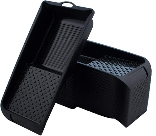 10er Set Farbwanne Lackierwanne Lackschale Lasur Schalen 15x32 cm - Cheap-Us