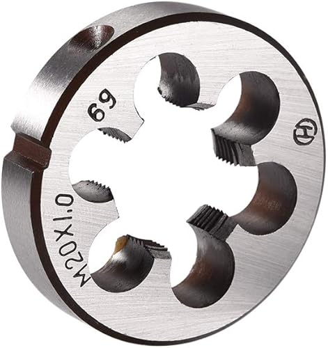 sourcing map Metric Runde Schneideisen Maschinen Rechtsgewinde Matrize Legierungsstahl M20 X 1 - Cheap-Us