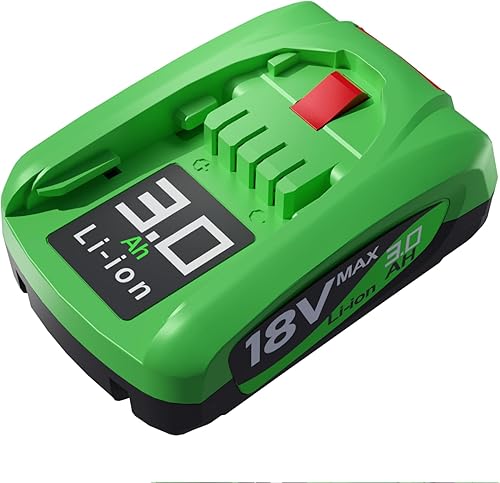 3.0Ah Ersatzakku für Bosch 18V Akku Kompatibel mit Bosch 18V Werkzeugen Haus und Garden 18V System Ersatzakku für Gardena Gloria 18V Akku - Cheap-Us