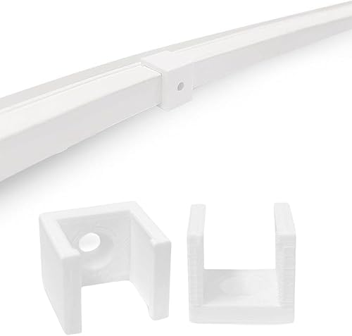 Wetterfeste Montage, kompatibel mit Philips Hue Outdoor Lightstrip-Halterungen – 3D-Druck, ASA-Kunststoff, einfache Installation, langlebig, 10er-Set - Cheap-Us