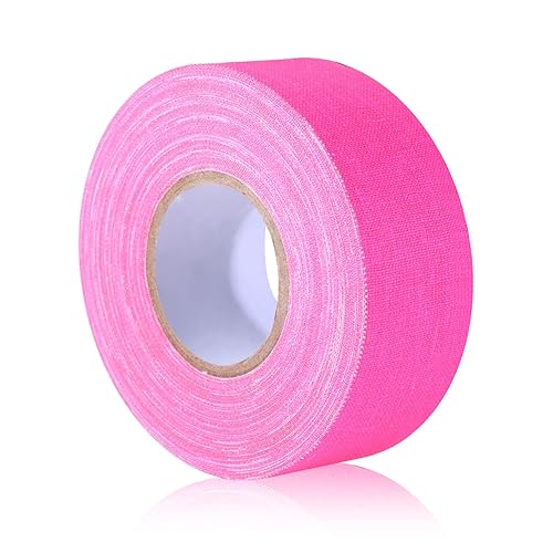 Abeillo Neonpink Gaffer Tape, Fluoreszierendes Klebeband, Rosa Reflektoren Aufkleber, UV Aktiv Tape für Bühnenpartys, Spielgitterböden, Weihnachtsdeko, 25mm x 15m - Cheap-Us