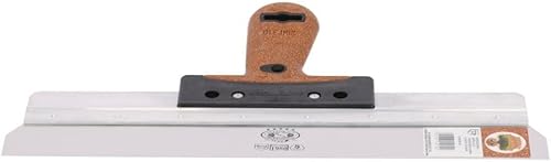 OLEJNIK J L PROFESSIONAL Flächenspachtel aus Rostfreiem Stahl Werkzeug Griff aus natürlichem Kork Klingenbreite 100mm Dicke 0,5mm Perfektes Spachtelwerkzeug Breitspachtel - Cheap-Us