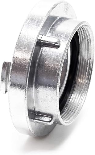 Wiltec Storz Kupplung B 89mm Festkupplung 75-B mit Innengewinde 3'X3' BSP aus Aluminium B Schlauchkupplung - Cheap-Us