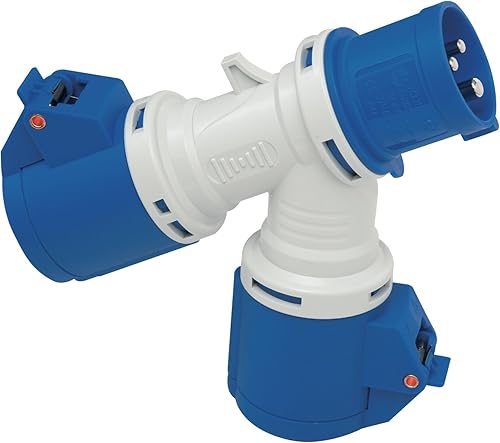 Brennenstuhl 1081582 Distributore Verteiler 2-Fach CEE IP 44, 230V/16A - Cheap-Us