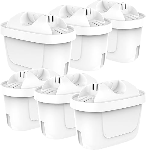 NRP Wasserfilter Kartuschen für Brita Maxtra, Maxtra+, Mavea Kartuschen, Filter for Water Jug 6 stück Filterkartuschen - Cheap-Us