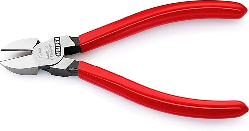 KNIPEX Seitenschneider mit Kunststoff überzogen schwarz atramentiert 160 mm 70 01 160 EAN - Cheap-Us