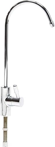 Naturewater 6,35 mm (1/4') Wasserhahn Design II D-13, Wasserhahn Armatur für Umkehrosmose und Wasserfilteranlagen, Küchenarmatur 360° schwenkbar - Cheap-Us