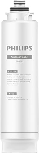 Philips Water Umkehrosmose-Wasserstation - Ersatz-Filter ADD583/10: Eliminiert bis zu 110 Substanzen, 1 Jahr Filterlebensdauer - Cheap-Us