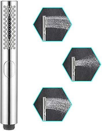 Handbrause für Badezimmer, WEIDMAX Hochdruck Wassersparend Duschkopf mit 3 Funktionen, Rund Handbrause Duschköpfe mit Abriebfreien Reinigungsdüse, Duschbrause für Baden und Spa, Chrom ABS-Körper - Cheap-Us