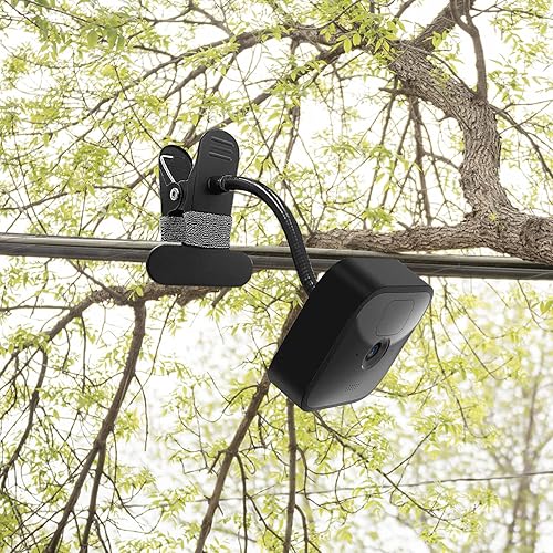 Flexible Halterung für Blink XT/XT2, Kamerahaterung für Blink Mini, Klemmhalter Metall Kamerahalterung für Blink Outdoor Kamera und Blink Indoor Sicherheitskamera System, 2 Stück - Cheap-Us