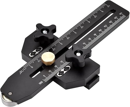 Aluminium Legierung Dünne Rip Jig Tisch Sah Zaun Führung Tisch Säge Zubehör mit Roller Limiter - Cheap-Us