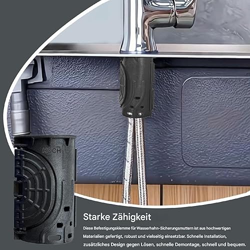 Wasserhahn Befestigungsmutter - Küchenarmatur-Befestigungsmutter-Basis | Kunststoff Wasserhahn Sicherungsmuttern | Wasserhahn Anti-Lockerungs Mutter, Wasserhahn Befestigungszubehör Für Küche Und Bad - Cheap-Us