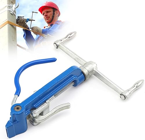 MINENICE Edelstahl Bandspanner Spanner Werkzeug Handgeführt Banderolierungs Werkzeuge Umreifungsspanner Spannschneider Kabelbinder für Umreifungsband Umreifung Umreifungsset - Cheap-Us