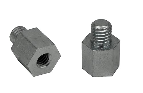 Reduzierstück M8 auf M10 - MADE IN GERMANY - Reduziernippel Reduziermuffen Spiegeladapter (2 Stück) - Cheap-Us