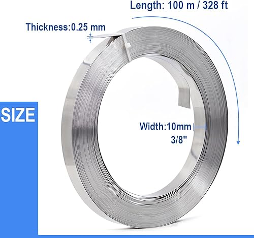 Manuelles Umreifungsgerät, MgcTolBox Spannwerkzeug, Metall Kabelbinderzange Für Spannkraft Zum Befestigen und Schneiden von Edelstahl Kabelbinder 4-25 mm - Cheap-Us