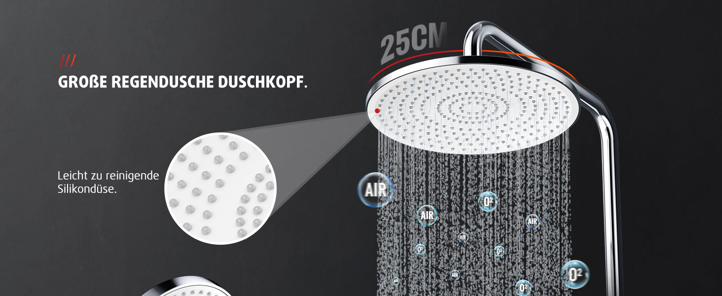 regendusche