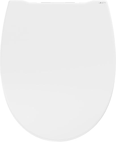 LUVETT® Toilettensitz Kinder C490 Family WC-Sitz universal mit Kindersitz-Einlage, Toilettendeckel mit SoftClose Absenkautomatik für Kinder & Erwachsene abnehmbar (Weiß) - Cheap-Us