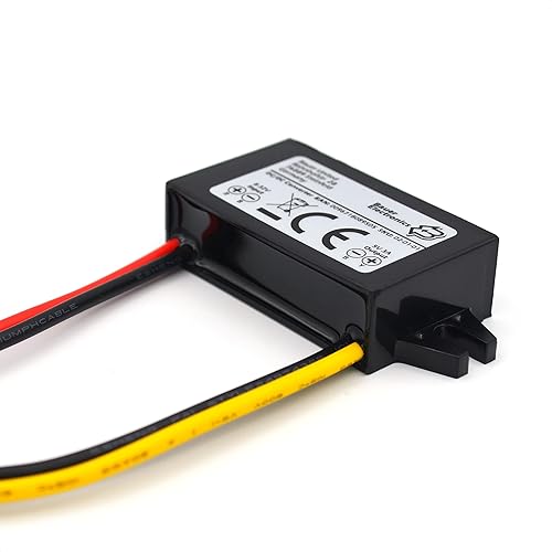 Bauer Electronics | DC-DC 8V-32V zu 5V Spannungs-wandler USB-C 3A 15W | USB Buchse 12-V 5-V Strom-adapter USB Netzteil 24-V USB Spannungs-wandler Buck Converter Step-down Ladegerät Volt Lade-regler - Cheap-Us