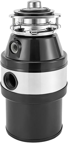 Küchenabfallentsorger Abfallentsorgungseinheit 1.4L Speisehäcksler Lebensmittelabfall Müllentsorger Abfallmühle für Spüle Küche Zuhause, 560W 0.75HP - Cheap-Us