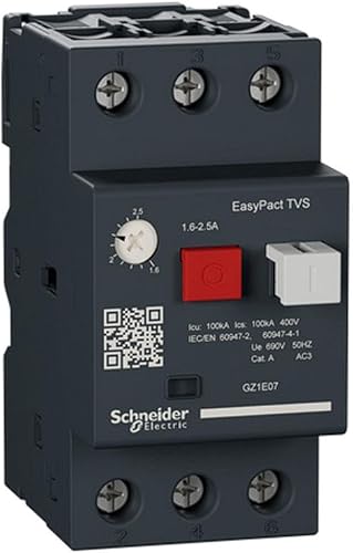 Schneider gz1e07 1,6–2 easypact TVS Motor Circuit Breaker, weiß - Cheap-Us