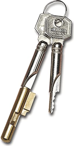 BURG WÄCHTER E 7 Burg Schlüssellochsperrer E7, verschiedensperrend, mit 2 Schlüsseln - Cheap-Us