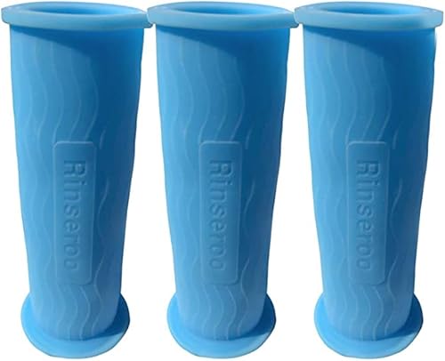 Ersatz-Verbindungsstücke für Rinseroo, thermoplastisches Gummi, zum Aufstecken, Schlauch, für Dusche und Waschbecken, abnehmbar, 3 Stück - Cheap-Us