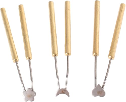 WELDINGER Brandmalspitze SP 6 Kalligrafie-Spezialbrennschleife mit Kugel für WELDINGER Brandmalstation BS 750 (1 Stück) - Cheap-Us