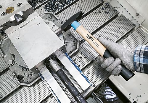 HAZET Schlosserhammer (Stahl-Stielschutzhülse Bluguard, Hickoryholz, Güteklasse A, 300 g, Länge: 300 mm) 2140-30 - Cheap-Us