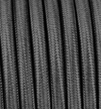 3 Meter 3 - adrig Textilkabel Stoffkabel Pendelleitung Lampenkabel Textile Cable 3x0,75 3G0,75 Weiß - Cheap-Us