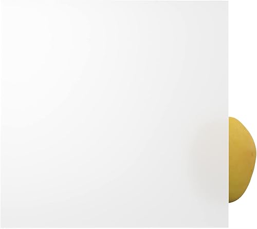 PLEXIGLAS® DEGLAS® / POLYCASA® weiß satiniert Acrylglas Lichtdurchlässigkeit 70% (4 mm, 1000 x 600 mm) - nach Maß/Wunschmaß möglich - Cheap-Us