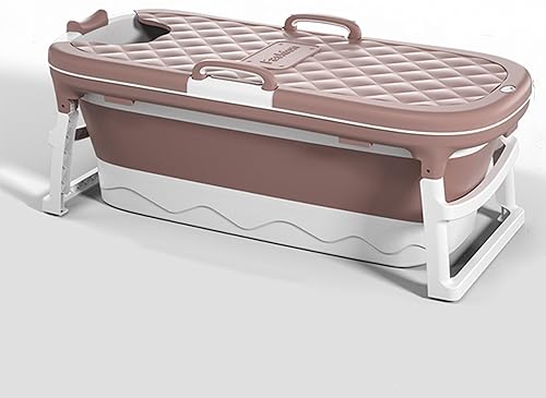 Simple Fix Badewanne - 138 cm - Faltbare Badewanne - Sitzbadewanne - Erwachsenen - 220L - Extra Lang - Rosa - Cheap-Us