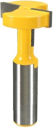 GS Gerader Frässtift mit T-Nut, 1,3 cm Schaft, Hartmetall, Holz-Fräser, Holzbearbeitung, Bohrer-Werkzeug - Cheap-Us