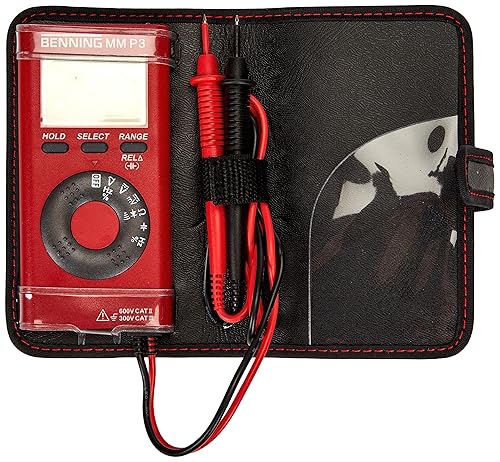 BENNING 044084 MM P3 Digital-Multimeter im Pocketformat, Rot - Cheap-Us