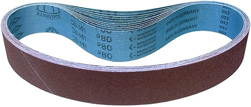 Klingspor CS 341 X Schleifband | 50 x 1000 mm | 5 Stück | Körnung: P80 - Cheap-Us