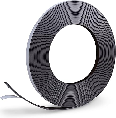 OCEUMAOA Magnetklebeband Magnetband Selbstklebend Starke Magnetstreifen Gegenseitiger Anziehung Hervorragend für Moskitonetze Fliegengitter Fenster und Türen（10m） - Cheap-Us
