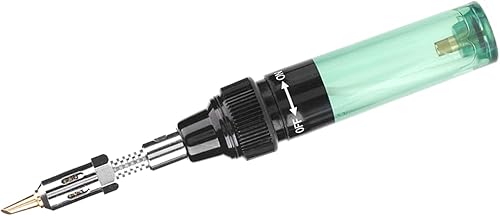 Gaslötkolben, schnurlose Butangasbrenner Lötkolben Gun Welding Pen Tool 1300(Grün) - Cheap-Us