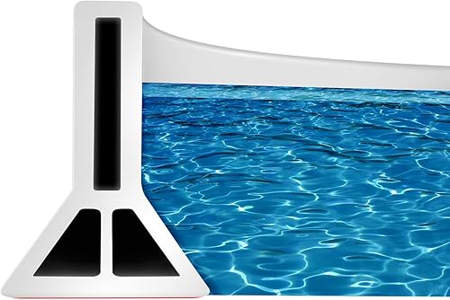 Cieex 100CM Schwallschutzleiste Dusche Selbstklebend, Silikon Duschwasserstop für Rahmenlose Duschtür, Duschschwelle Wassersperre Barriere Wasser Damm für Dusche Boden, Bad und Küche (weiß) - Cheap-Us