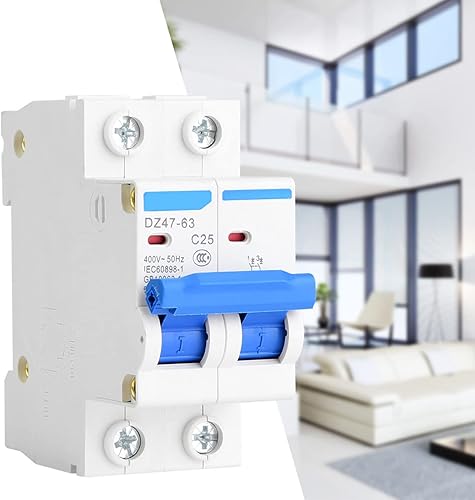 AC-Trennschalter Niederspannung 400V 2P DIN-Schieneninstallation DZ47-63 Offener Leistungsschalter für Solarenergie-Kombinationsboxen(50A) - Cheap-Us
