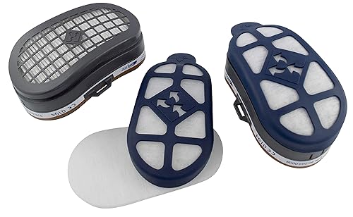 GVS SPM420 Elipse Vorfilter Kit, 2 Halterungen und 10 Pads - Cheap-Us