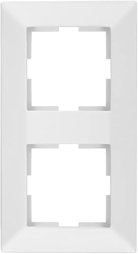 Voxura Concept Abdeckrahmen 2-fach 10er Set 50 x 50 mm weiß - Cheap-Us