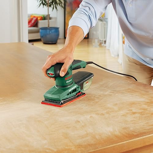 Bosch Home and Garden Bosch Schleifmaschine PSS 250 AE (250 Watt, Schwingkreis 2 mm, Schleiffläche 167 cm2, im Koffer) - Cheap-Us